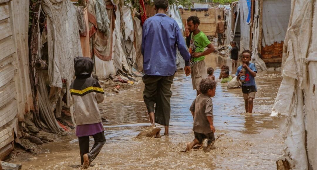 مخيمات النازحين في عدن (3)