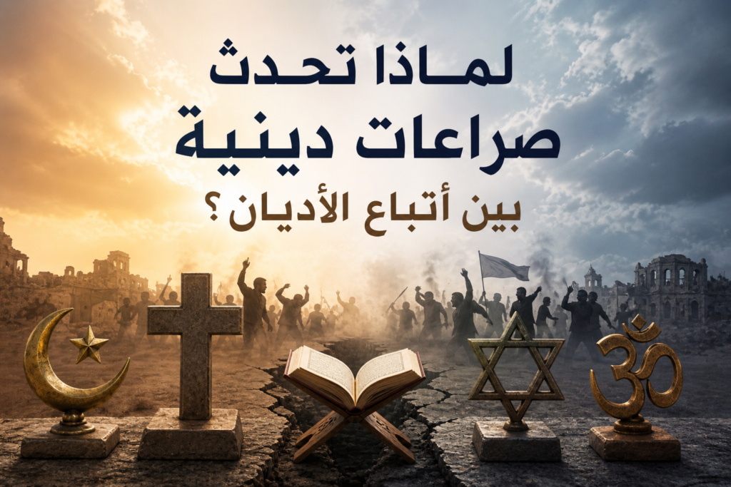 أشخاص من ديانات مختلفة في معارك جسدية
